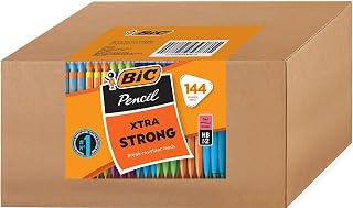 BIC Xtra Strong #2 Mechanical Pencil, 0.9 mm Thick Point, 144 Pack