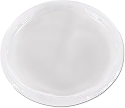 Plug-Style Deli Container Lids, Clear, 50/Pack, 10 Pack/Carton