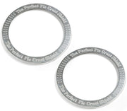 Norpro Pie Crust Shield, Aluminum, Pack of 2