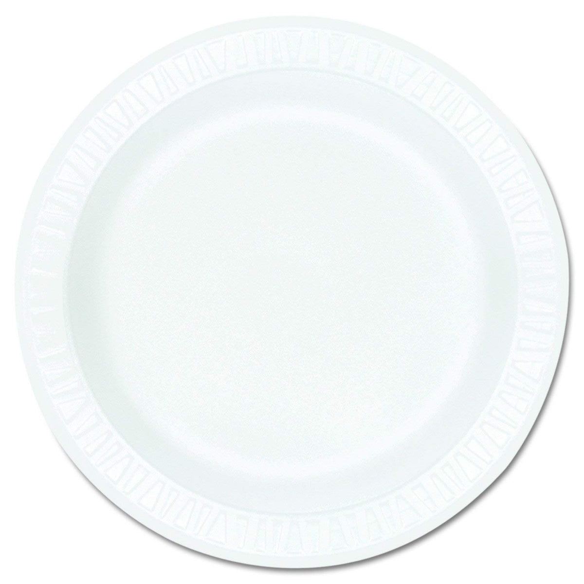 9PWCR Concorde Foam Plate 9-Inch dia White 125/Pack 4 Packs/Carton by DART – 9 inches, Foam, White, Model DCC 9PWCR