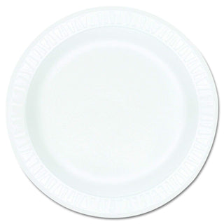 9PWCR Concorde Foam Plate 9-Inch dia White 125/Pack 4 Packs/Carton by DART – 9 inches, Foam, White, Model DCC 9PWCR