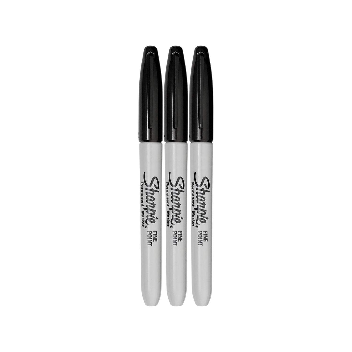 Sharpie Black / 1 Count (Pack of 3) / Fine,Permanent,Unique Permanent Markers