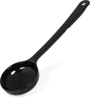 6 Oz Solid Portion Control Spoon by Carlisle FoodService Products – 6 Ounces, Plastic, Black, Model 399003