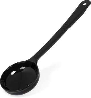 6 Oz Solid Portion Control Spoon by Carlisle FoodService Products – 6 Ounces, Plastic, Black, Model 399003