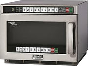 Sharp R-CD2200M Commercial Microwave Oven, TwinTouch Heavy Duty with Dual TouchPads, 2200 Watt, 0.75 Cubic-Foot Capacity, Stainless Steel