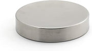 Front of the House 4.25" Rd SS Dish, Diameter 4.25", 4.25" L x 4.25" W x 0.75" H, Brushed