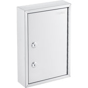 Global Industrial Stainless Steel / 2.63"L x 8"W x 12.13"H / Industrial Key Cabinets
