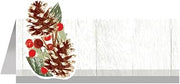 Creative Converting Winter's Wreath Placecards (12ct)