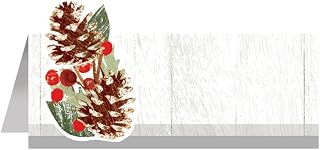 Creative Converting Winter's Wreath Placecards (12ct)