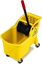 Rubbermaid Comm Prod 7380-20-YEL 31 Quart Tandem Bucket