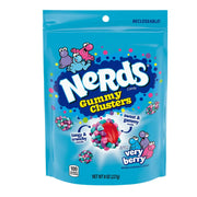 Nerds Very Berry / 8 Ounce (Pack of 2) / Bag Gummy Candy
