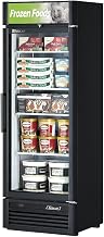 Turbo Air TGF-15SD Glass Swing Door One Section Reach-In Merchandiser Freezer