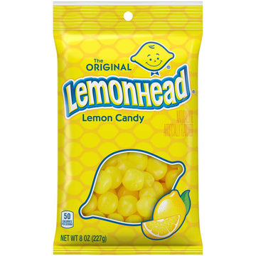 Hard Candy by LEMONHEAD – 8 Ounce (Pack of 1), Yellow, Model 12221
