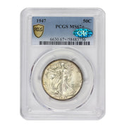1947 American Silver Walking Liberty Half Dollar MS-67 $0.50 PCGS/CAC MS67+ by MINT STATE GOLD – Silver
