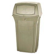 Rubbermaid Commercial Products Beige / 35 Gallon / With Doors Trash, Recycling & Compost