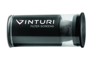Red Wine Aerator Filter Screens by Vinturi – 5-Pack, Stainless-Steel, Black, Pack of 5, Model V3000