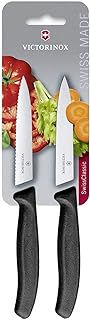 Victorinox Swiss Classic Paring Knife Set, 2 Knifes, 10 cm, pointed tip