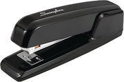 Swingline Stapler, 30 Sheet Capacity, 747 Business Stapler, Jam Free, Anti-Microbial, Metal, Black (74741)