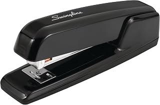 Swingline Stapler, 30 Sheet Capacity, 747 Business Stapler, Jam Free, Anti-Microbial, Metal, Black (74741)