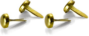 Round Head Brass Plated Fasteners by Officemate – 100 Count (Pack of 2), Brass, Gold, Pack of 2, Model 99802