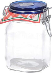 Bormioli Rocco vorratsglas1,0ltr.Fido bl.DKL. (Pack of 6)