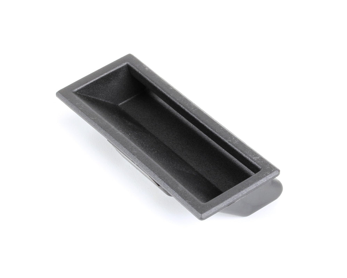 Recessed Plastic Handle by Pitco – 8.0 cm, Plastic, Black, Model PP11006