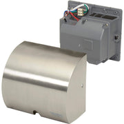 High Velocity Automatic Hand Dryer by Global Industrial – 6"L x 9.83"W x 8.67"H, Stainless Steel, Brushed Stainless, Model AK2851