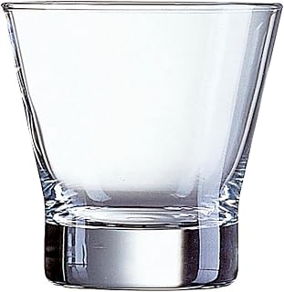 Arcoroc Shetland FB25 Whisky 250ml, Without Filling Mark, 12 Glasses