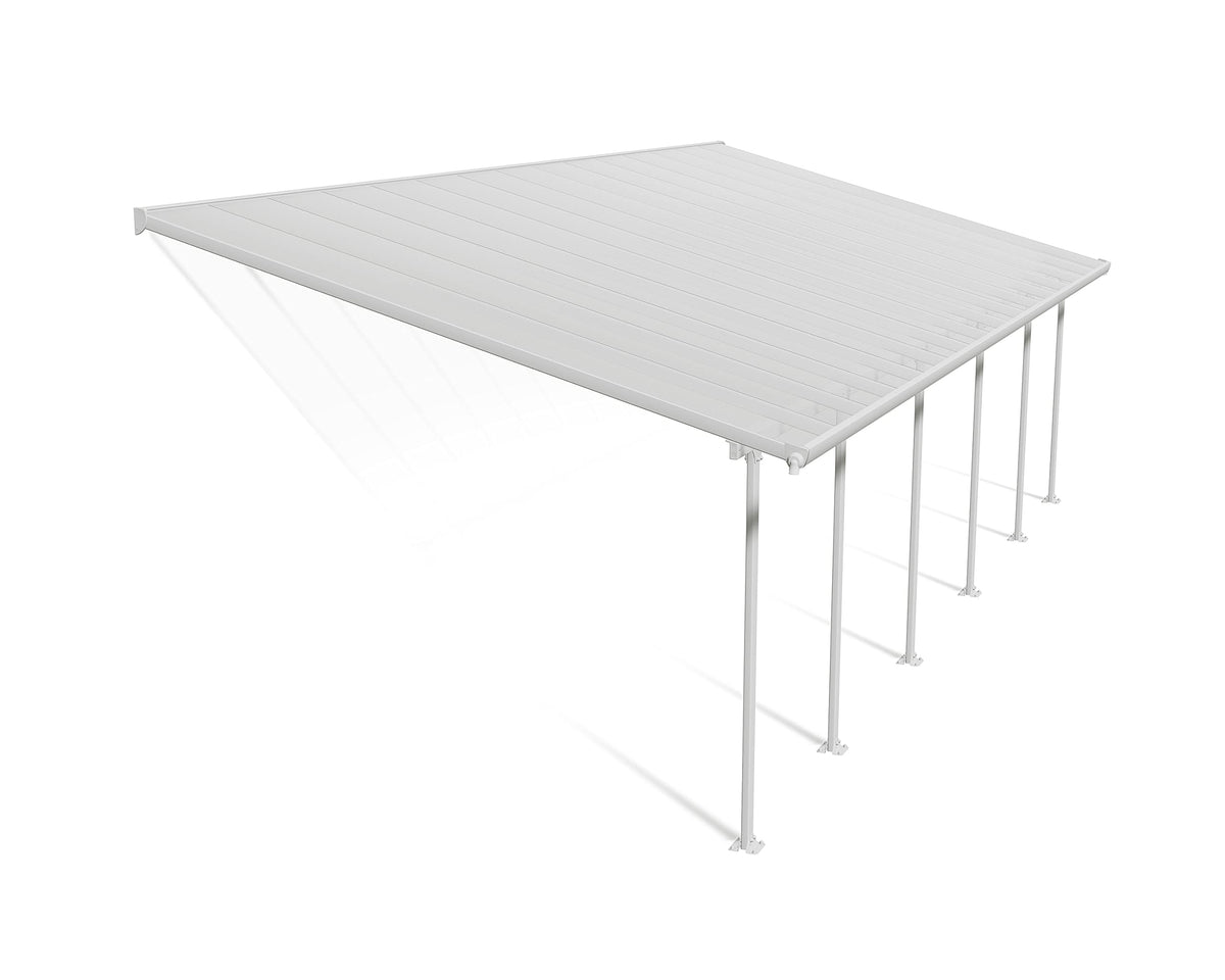 Palram White / 13' x 34' / Modern Awnings