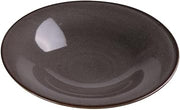 Yanco PK-412 25 oz Peacock Pasta Plate, Gray - 12.5 x 2.125 in. - Pack of 12