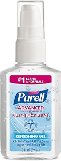 Purell Advanced Hand Sanitizer Refreshing Gel 2 oz (Pack of 10)
