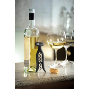 " Moltovino Corkscrew by GEFU – us:one size, Stainless Steel, Black, Model 12860