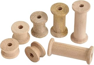 Chenille Kraft 3570 Craft Spool, 1/2 x 2 Inches, Wood