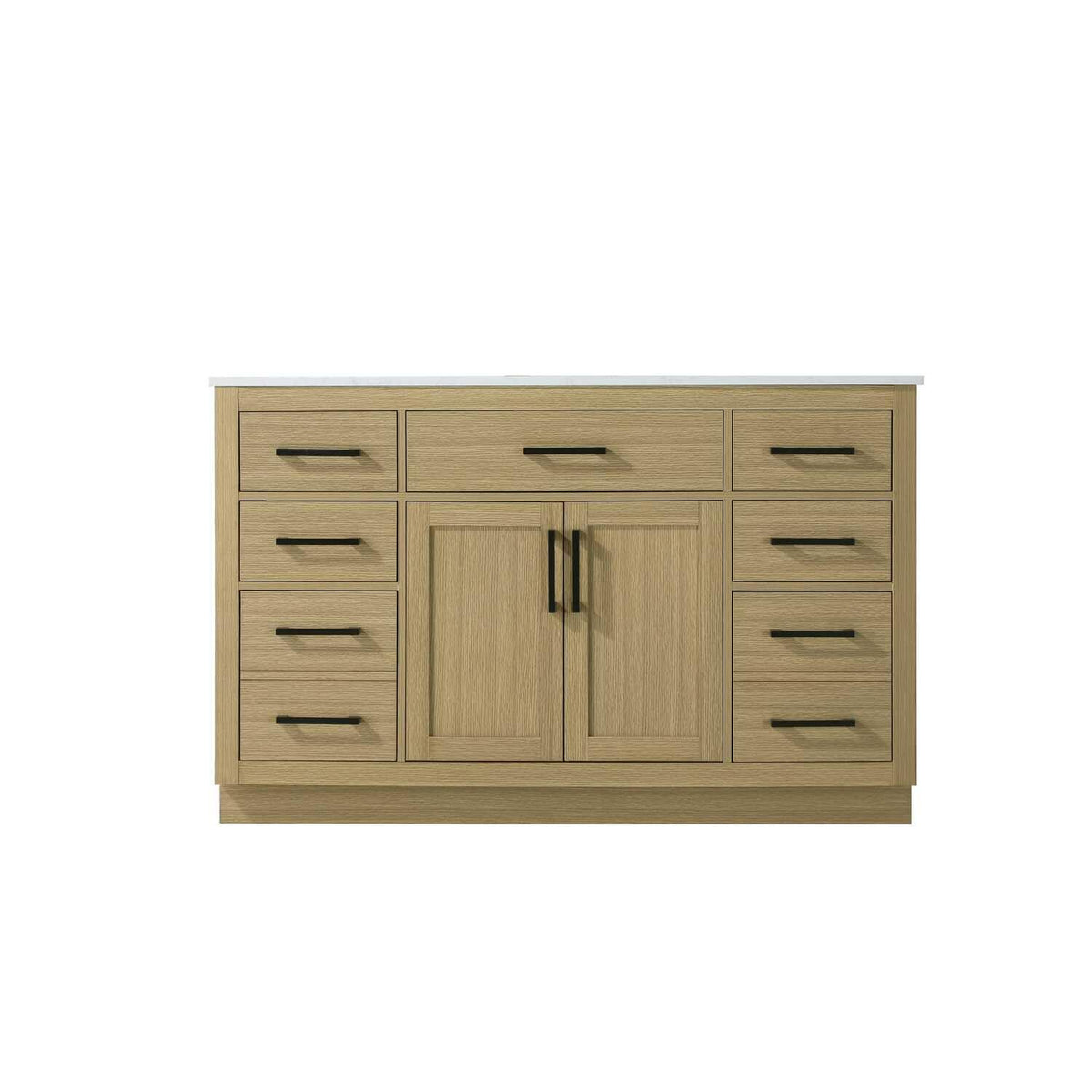 Alden Bathroom Vanity Honey Brown by Lighting Design – Wood, Honey Brown, Model VF29754MHB