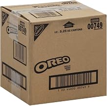 Kraft Nabisco Oreo Chocolate Cream Sandwich Cookies, 5.25 Ounce -- 12 per case.