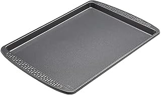 Chicago Metallic Everyday Non-Stick Large Baking Cookie Sheet. Perfect for Making Cookies, one-pan Meals, Roasted Vegetables, and More Gray Measures 18L x 13W Inches