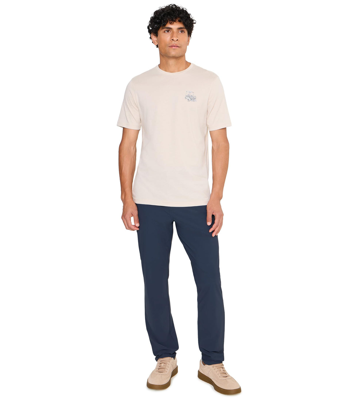 Golf Cart Glide Tee by TravisMathew – Italian Sand, Model A47046