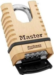 Master Lock 1177D, Combination Padlock Only (no Key is Included) Pack of 12 pcs