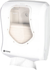Summit Paper Towel Dispenser by San Jamar – Plastic, White, Model T1770WHCL