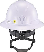 Ergodyne Skullerz 8963-MIPS Full Brim Safety Helmet with MIPS, Type 2 Class E Hard Hat with Chin Strap