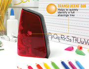 Office Battery Pencil Sharpener by Bostitch – Plastic, Orange, Model BPS2-Orange