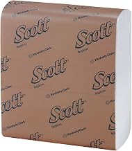 Kimberly-Clark Scott 98180 Dinner Napkin, 17" Length x 16-3/4" Width (20 Packs of 250)