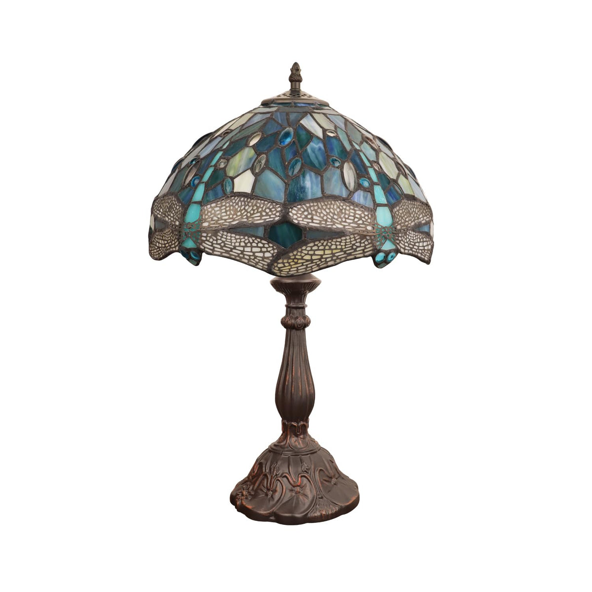 CH3T524GD12-TL1 Table Lamp by Chloe Lighting – exact color of each glass piece may vary due to each piece being hand-crafted