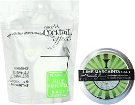 Rokz Lime Margarita Salt Rimmerz Bundle - 5 Ounce Bag + 4 Ounce Tin