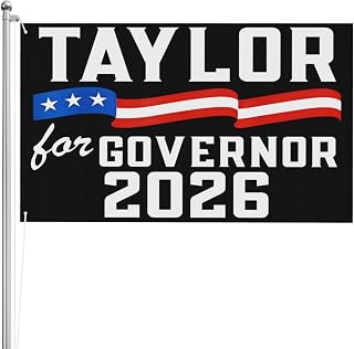 Treg Taylor For Governor Of Alaska 2026 3 * 5 3ply Ft Flag Double Sided Garden Banner393