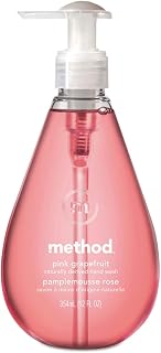 Method Gel Hand Soap, Pink Grapefruit, 12 oz. (Pack of 1)
