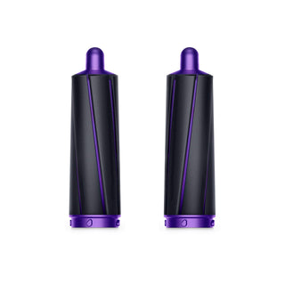 First Generation 1.6in Airwrap™ Barrels for Dyson Airwrap™ Multi-stylers and dryers (Black/Purple) – 1.6in, Plastic, Black/Purple, Model 969471-01