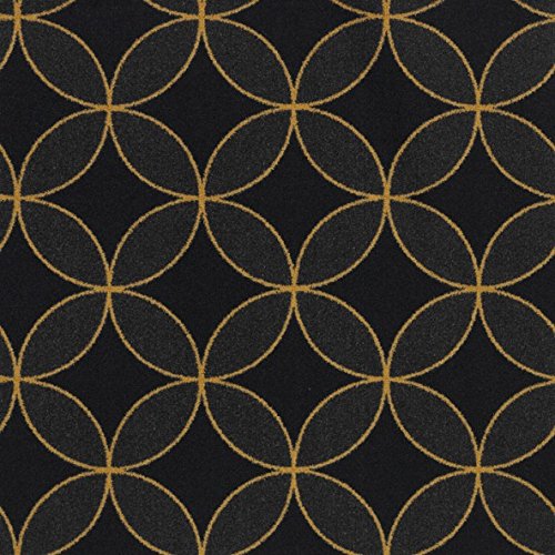 Kaleidoscope - Whimsical Area Rugs Eclipse by Joy Carpets – 3'10" x 5'4", Nylon, Gold, Model 1759B-02
