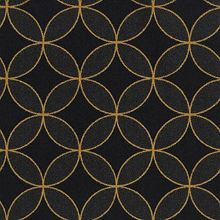 Kaleidoscope - Whimsical Area Rugs Eclipse by Joy Carpets – 3'10" x 5'4", Nylon, Gold, Model 1759B-02