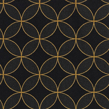 Kaleidoscope - Whimsical Area Rugs Eclipse by Joy Carpets – 3'10" x 5'4", Nylon, Gold, Model 1759B-02